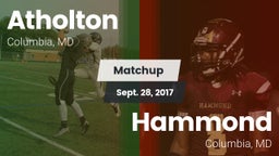 Matchup: Atholton  vs. Hammond 2017