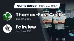 Recap: Thomas-Fay-Custer  vs. Fairview  2017
