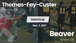 Matchup: Thomas-Fay-Custer vs. Beaver  2017
