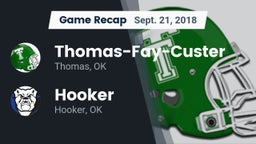 Recap: Thomas-Fay-Custer  vs. Hooker  2018