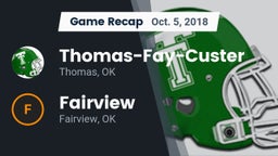 Recap: Thomas-Fay-Custer  vs. Fairview  2018