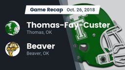 Recap: Thomas-Fay-Custer  vs. Beaver  2018