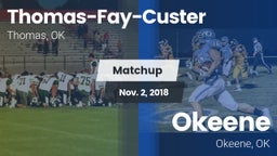 Matchup: Thomas-Fay-Custer vs. Okeene  2018
