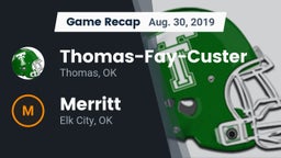 Recap: Thomas-Fay-Custer  vs. Merritt  2019