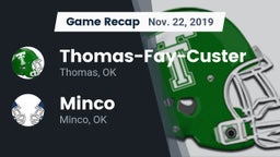 Recap: Thomas-Fay-Custer  vs. Minco  2019