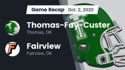 Recap: Thomas-Fay-Custer  vs. Fairview  2020