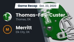 Recap: Thomas-Fay-Custer  vs. Merritt  2020