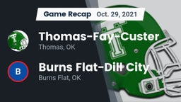 Recap: Thomas-Fay-Custer  vs. Burns Flat-Dill City  2021