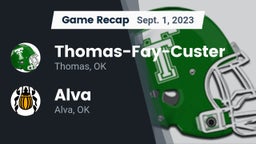 Recap: Thomas-Fay-Custer  vs. Alva  2023