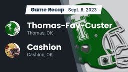Recap: Thomas-Fay-Custer  vs. Cashion  2023