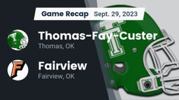 Recap: Thomas-Fay-Custer  vs. Fairview  2023