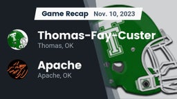Recap: Thomas-Fay-Custer  vs. Apache  2023