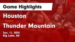 Houston  vs Thunder Mountain  Game Highlights - Jan. 11, 2024