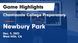 Chaminade College Preparatory vs Newbury Park  Game Highlights - Dec. 9, 2022