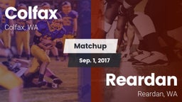 Matchup: Colfax  vs. Reardan  2017