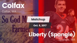 Matchup: Colfax  vs. Liberty  (Spangle) 2017