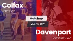 Matchup: Colfax  vs. Davenport  2017