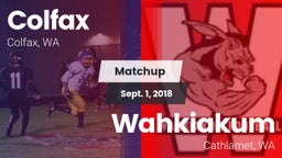 Matchup: Colfax  vs. Wahkiakum  2018