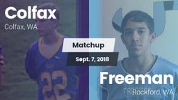 Matchup: Colfax  vs. Freeman  2018