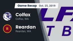 Recap: Colfax  vs. Reardan  2019