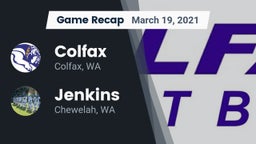 Recap: Colfax  vs. Jenkins  2021