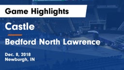 Castle  vs Bedford North Lawrence  Game Highlights - Dec. 8, 2018