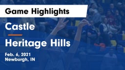 Castle  vs Heritage Hills  Game Highlights - Feb. 6, 2021