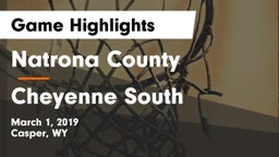 Natrona County  vs Cheyenne South  Game Highlights - March 1, 2019