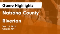 Natrona County  vs Riverton  Game Highlights - Jan. 23, 2021