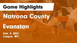 Natrona County  vs Evanston  Game Highlights - Feb. 5, 2021