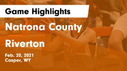 Natrona County  vs Riverton  Game Highlights - Feb. 20, 2021