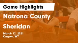 Natrona County  vs Sheridan  Game Highlights - March 12, 2021