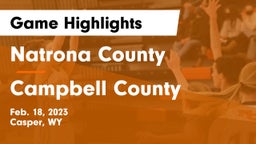 Natrona County  vs Campbell County  Game Highlights - Feb. 18, 2023