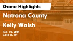 Natrona County  vs Kelly Walsh  Game Highlights - Feb. 22, 2024