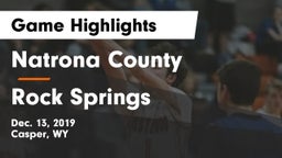 Natrona County  vs Rock Springs  Game Highlights - Dec. 13, 2019