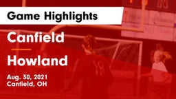 Canfield  vs Howland  Game Highlights - Aug. 30, 2021