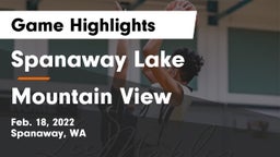 Spanaway Lake  vs Mountain View  Game Highlights - Feb. 18, 2022