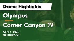 Olympus  vs Corner Canyon JV Game Highlights - April 1, 2023