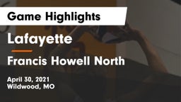 Lafayette  vs Francis Howell North  Game Highlights - April 30, 2021