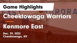 Cheektowaga Warriors vs Kenmore East  Game Highlights - Dec. 29, 2023