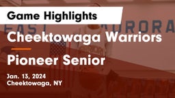 Cheektowaga Warriors vs Pioneer Senior  Game Highlights - Jan. 13, 2024