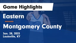 Eastern  vs Montgomery County  Game Highlights - Jan. 28, 2023
