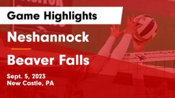 Neshannock  vs Beaver Falls  Game Highlights - Sept. 5, 2023
