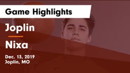 Joplin  vs Nixa Game Highlights - Dec. 13, 2019