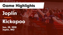 Joplin  vs Kickapoo  Game Highlights - Jan. 28, 2020