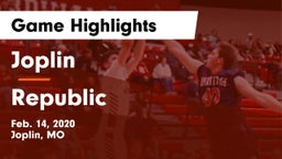 Joplin  vs Republic  Game Highlights - Feb. 14, 2020