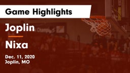 Joplin  vs Nixa Game Highlights - Dec. 11, 2020