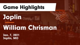 Joplin  vs William Chrisman  Game Highlights - Jan. 7, 2021