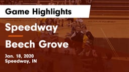 Speedway  vs Beech Grove  Game Highlights - Jan. 18, 2020