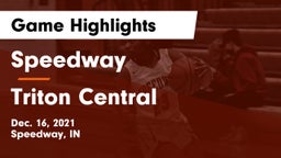 Speedway  vs Triton Central  Game Highlights - Dec. 16, 2021